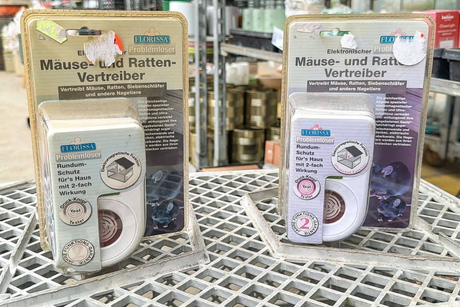 2 Mäuse und Ratten Vertreiber Florissa